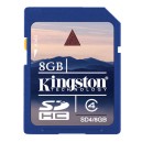 SD მეხსიერების ბარათი 8GB