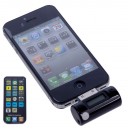iPhone 4G-ს FM გადამცემი + მანქანის დამტენი პულტით